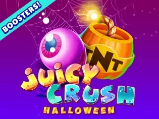 Juicy Crush Halloween game cover